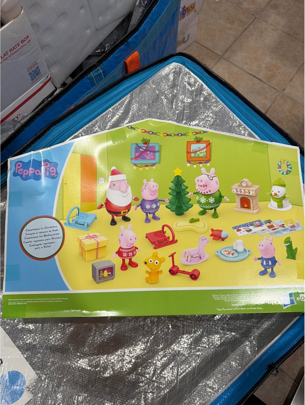 Hasbro Peppa Pig 24-Piece Christmas Advent Calendar Figures Toys